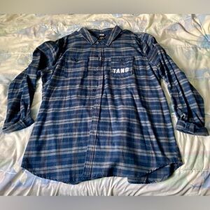 Her Universe (Our Universe) Star Wars Ahsoka Tano Plaid Woven Button-Up